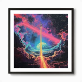 Rocketman Art Print