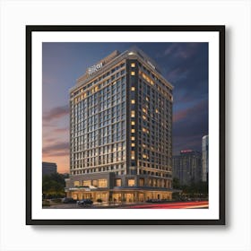 Hilton Art Print