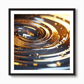 Swirling Water Art Print