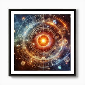 Nebula Art Print