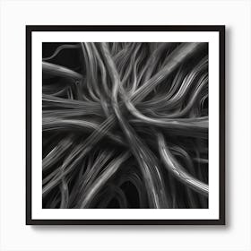 Abstract Spirals Art Print