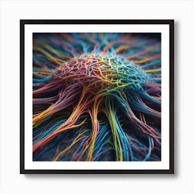 Neuron Canvas Print Poster