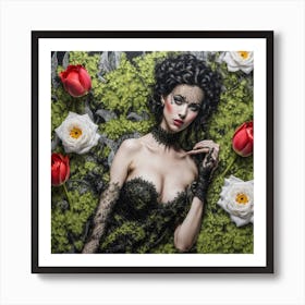 Nude styles Art Print