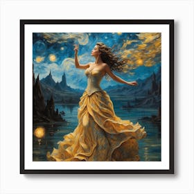 Starry Night Art Print