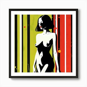 Akt III Nude Woman Art Print