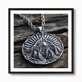 Mountain Pendant 1 Art Print