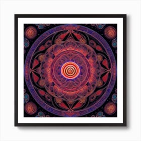 Mandala Art Print