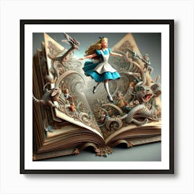 Alice In Wonderland 4 Art Print