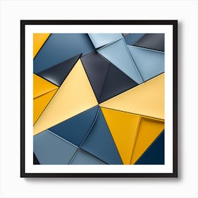 Abstract Geometric Pattern 4 Art Print