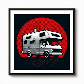 Rv Camper 2 Art Print