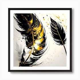 Feathers 8 Art Print