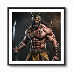 Viking Warrior Art Print