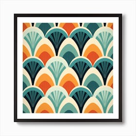 Deco Wallpaper 2 Art Print