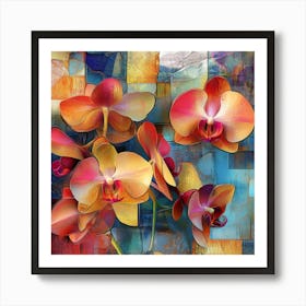 Orchids 36 Art Print