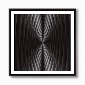 Abstract Black And White Background Art Print