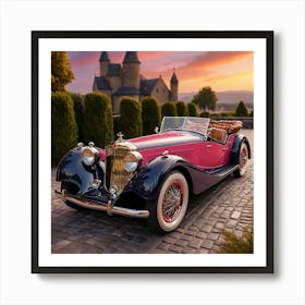 Classic Cars Hyper Realistic (1) Art Print