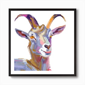 Goat 02 1 Art Print