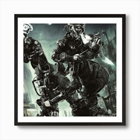 Poster For Fallout 4 Art Print