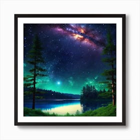 Milky Way 41 Art Print