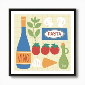 Pasta Art Print