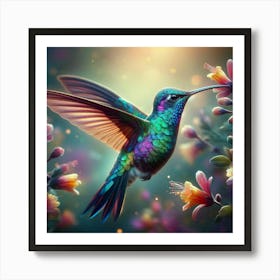 Hummingbird Art Print