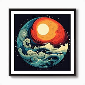 Yin Yang 1 Art Print