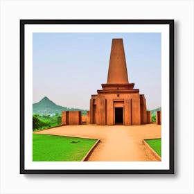 Monument Of Egypt Art Print