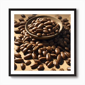 Coffee Beans 315 Art Print