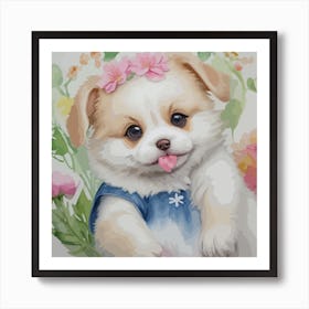 Man S Best Friend Art Print