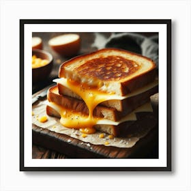 Grilled Cheese 1 Art Print