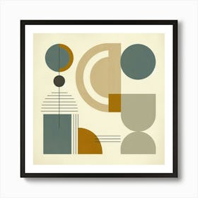 Minimalist vector wall art 5 Art Print