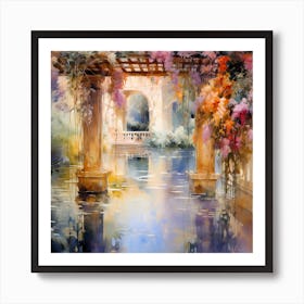 Enchanted Allure: Impressionistic Reverie Art Print