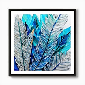 Palm Leaves Art Print