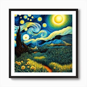 Starry Night 6 Art Print