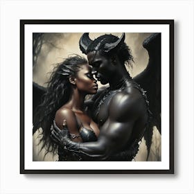 Black Love Art Print