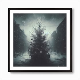 Christmas Dark Mood Art Print