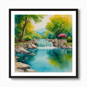 Waterfall Art Print