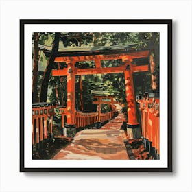 Fushigi Gate 9 Art Print