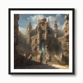 Fantasy Castle 94 Art Print