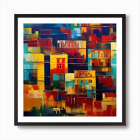 Cityscape 1 Art Print