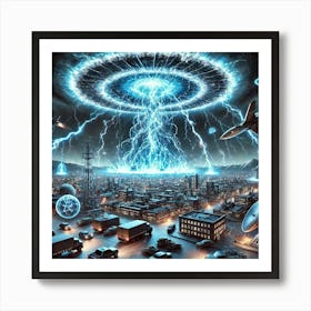 Ionosphere Overload Array Use Case Art Print