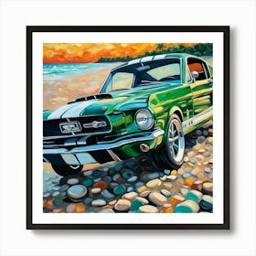 Ford Mustang 6 Art Print