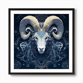 Ram Picture Art Print