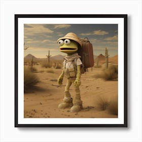 Frog Pedro Paramo  Art Print