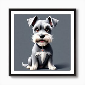 Schnauzer 1 Art Print