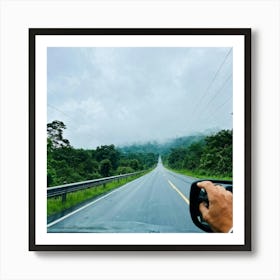 Road Trip Stock Videos & Royalty-Free Footage Art Print