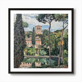 Villa Borghese Rome 2022 Series 1 Art Print