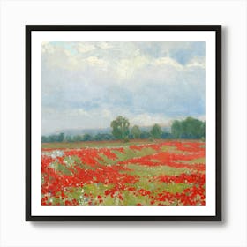 Poppy Field 6 Art Print