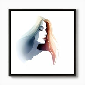 Portrait Of A Woman 11 Art Print