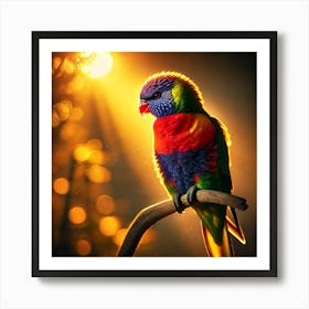 Lorikeet 3 Art Print